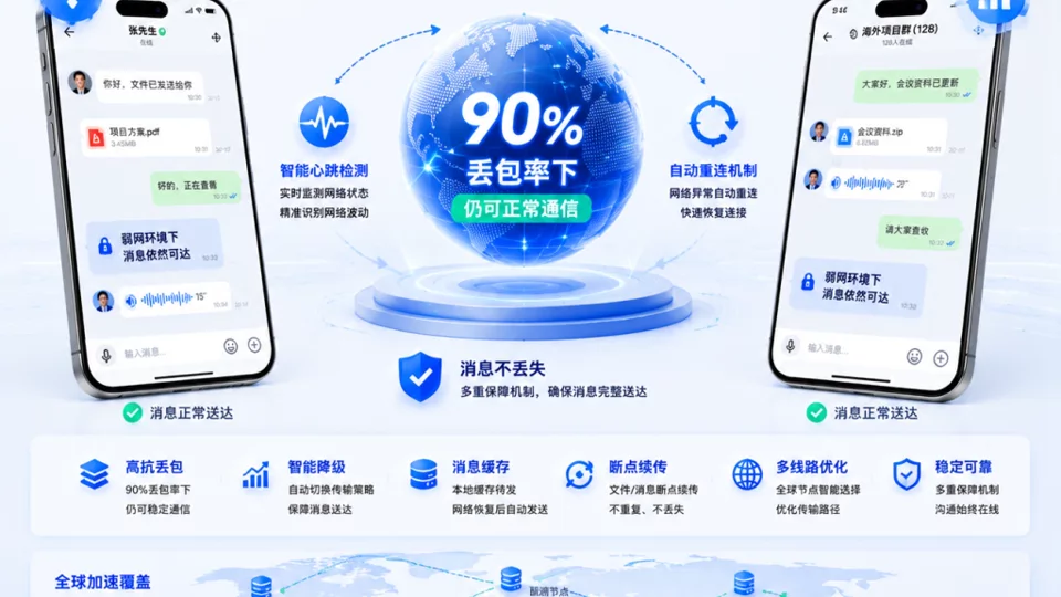 🚀 新一代IM即时通讯系统｜高性价比企业沟通解决方案